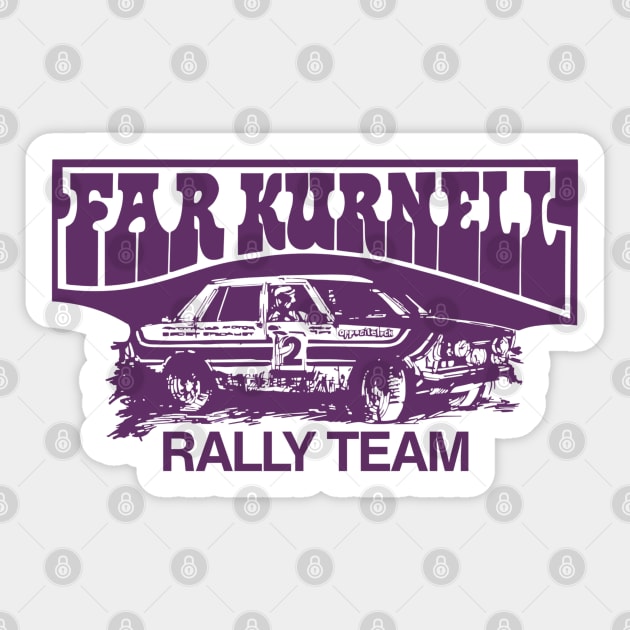 Far Kurnell Rally Team Sticker by Timeless Chaos